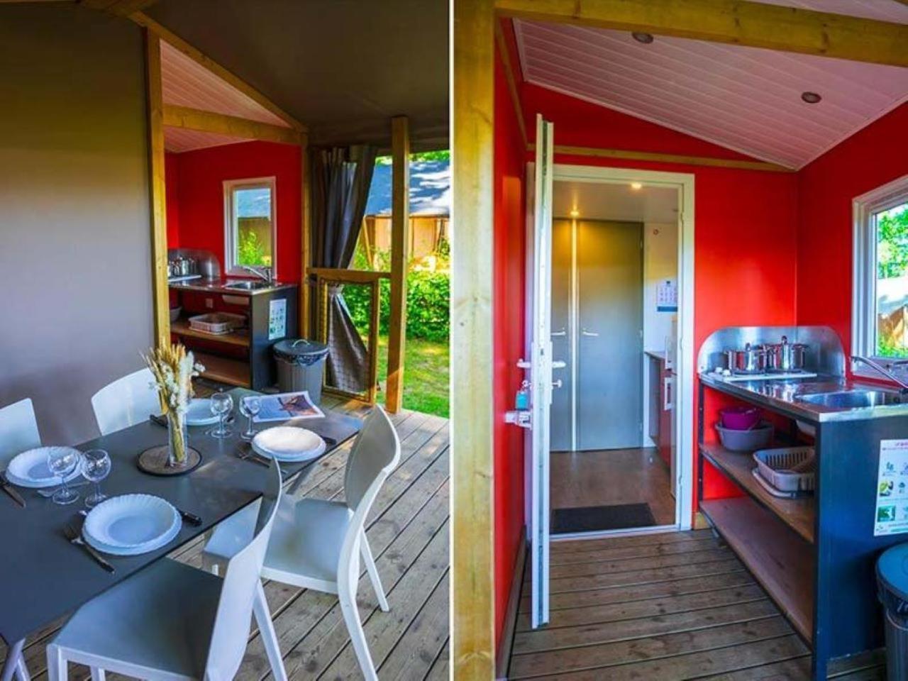 Camping De La Foret Seasonova Sillé-le-Guillaume Exterior photo